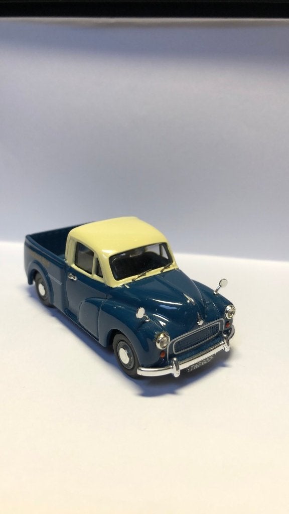 Vanguards 1:43 Morris minor Stratford blue Pickup, Ophalen of Verzenden, Zo goed als nieuw, Auto, Overige merken