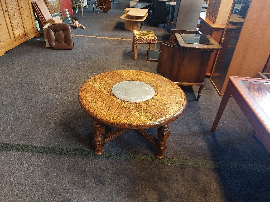 vintage blikvanger salontafel ( 501092), Antiek en Kunst, Ophalen