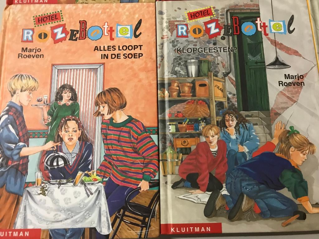 T.K. nog 6 boeken van Hotel Rozebottel zie actuele lijst, Ophalen of Verzenden, Gelezen, Marjo Roeven, Fictie algemeen