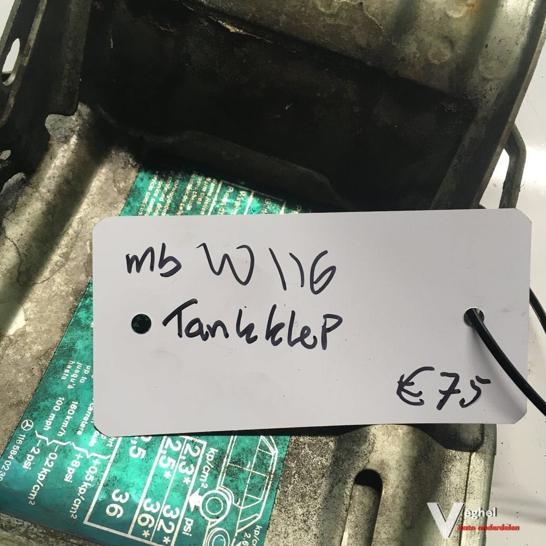 Mercedes W116 1979 Tankklep, Gebruikt, -, Deur, -