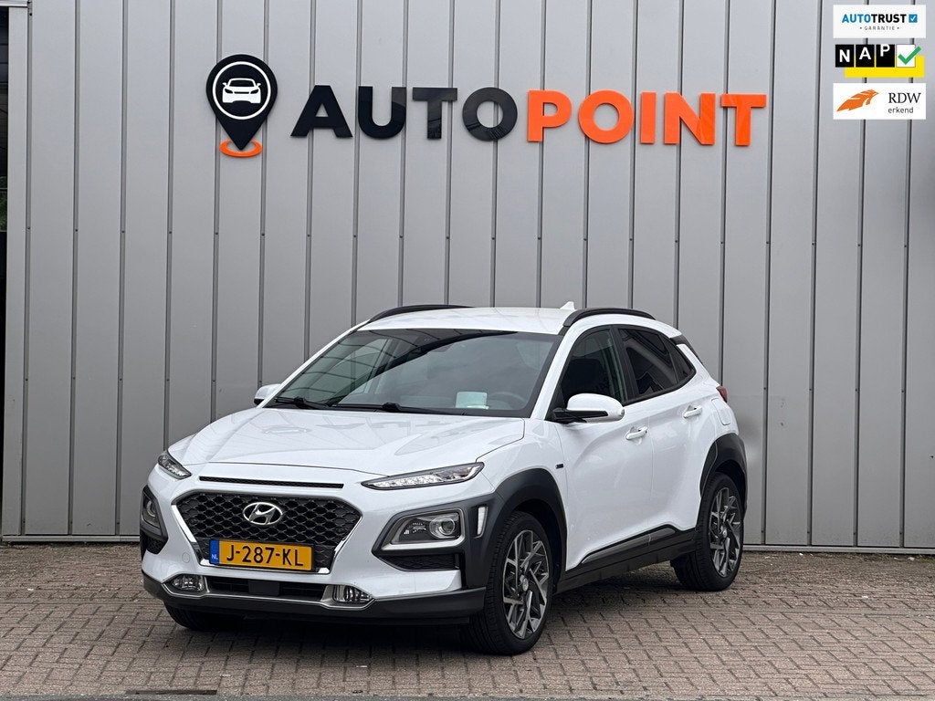 Hyundai Kona 1.6 GDI HEV Premium | Navigatie | HEAD UP Displ, Auto's, Hyundai, Gebruikt, SUV of Terreinwagen, Kona, 1300 kg