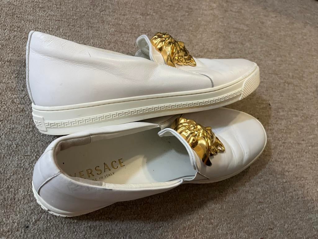 Versace schoenen 42, Ophalen of Verzenden, Zo goed als nieuw, Zwart