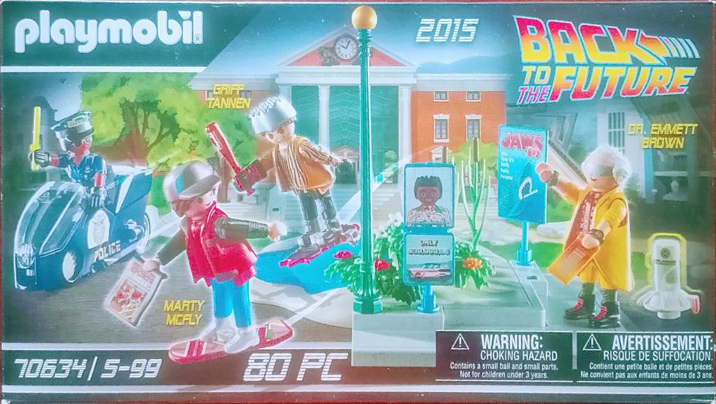 Back To The Future Deel II Hoverboard Achtervolging 70634, Ophalen of Verzenden, Zo goed als nieuw, Complete set