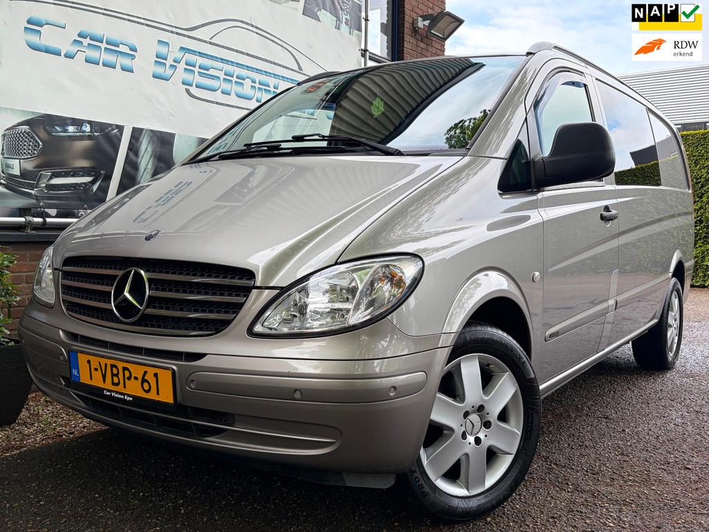 Mercedes-Benz Vito 109 CDI 320 Lang DC Amigo luxe|Airco|Trek, Auto's, Parkeersensor, Gebruikt, Particulier, Euro 4