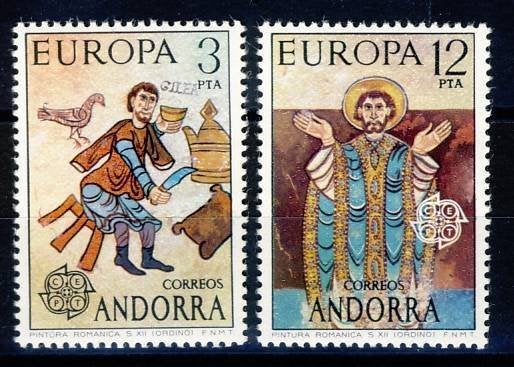 CEPT Andorra Spaans 96/97 1975 postfris, Ophalen of Verzenden, Postfris, Overige thema's