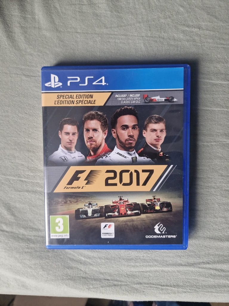 ps4 F1 2017, 1 speler, Racen en Vliegen, Ophalen of Verzenden, Zo goed als nieuw
