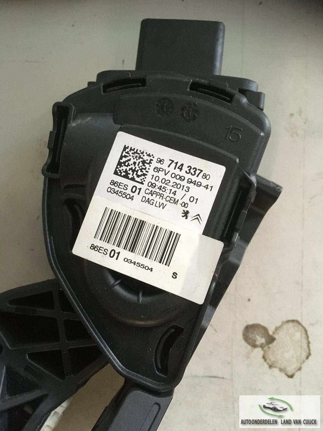 Peugeot 208 2014 Gaspedaal positiesensor, Gebruikt, -, -, Ophalen of Verzenden