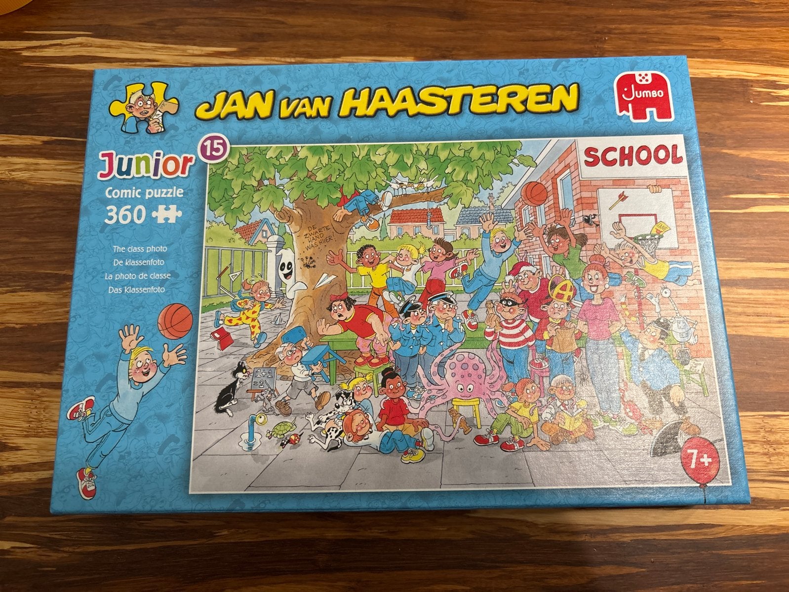 Jan van Haasteren Junior School Puzzel 360 stukjes, Ophalen, Meer dan 50 stukjes, Gebruikt, 6 jaar of ouder