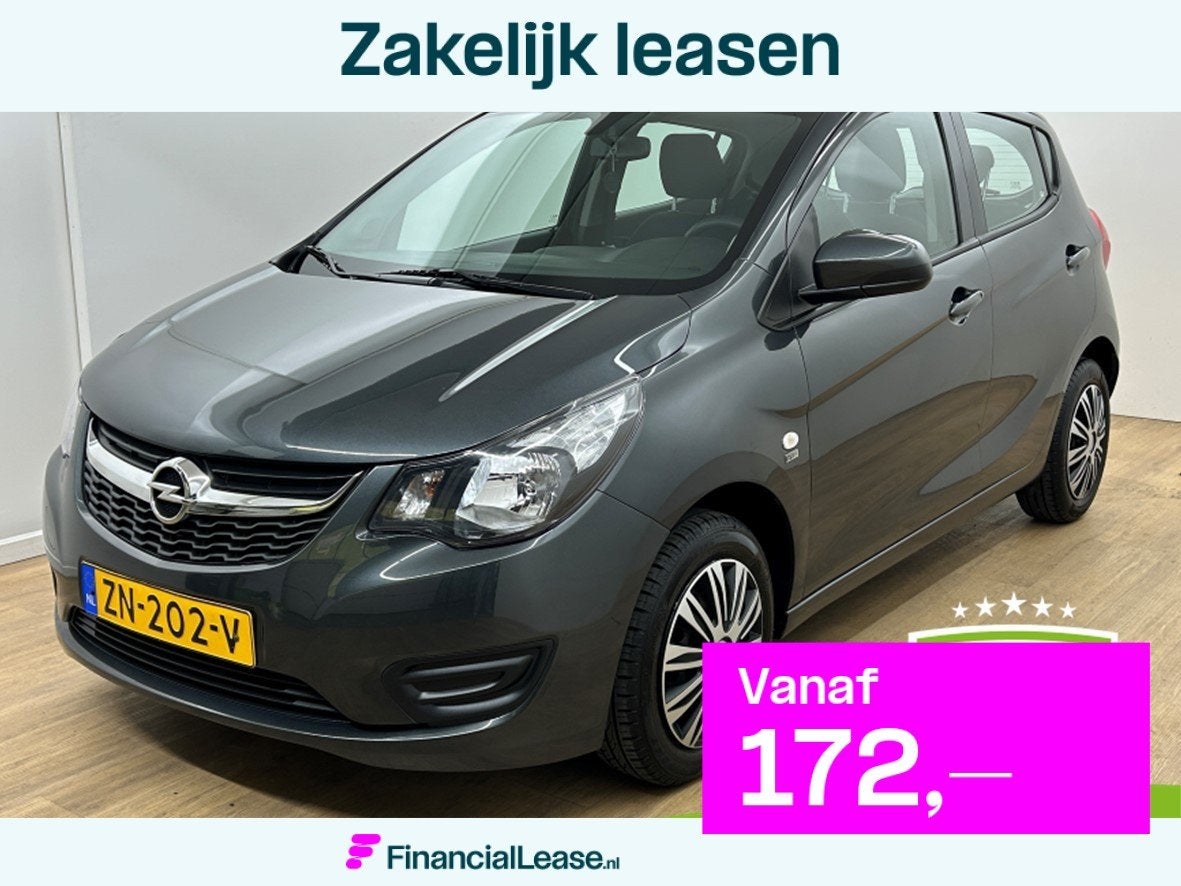 Opel KARL Occasion 1.0 ecoFLEX 120 Jaar Edition | Grijs | Tw, Gebruikt, Origineel Nederlands, Bedrijf, Handgeschakeld