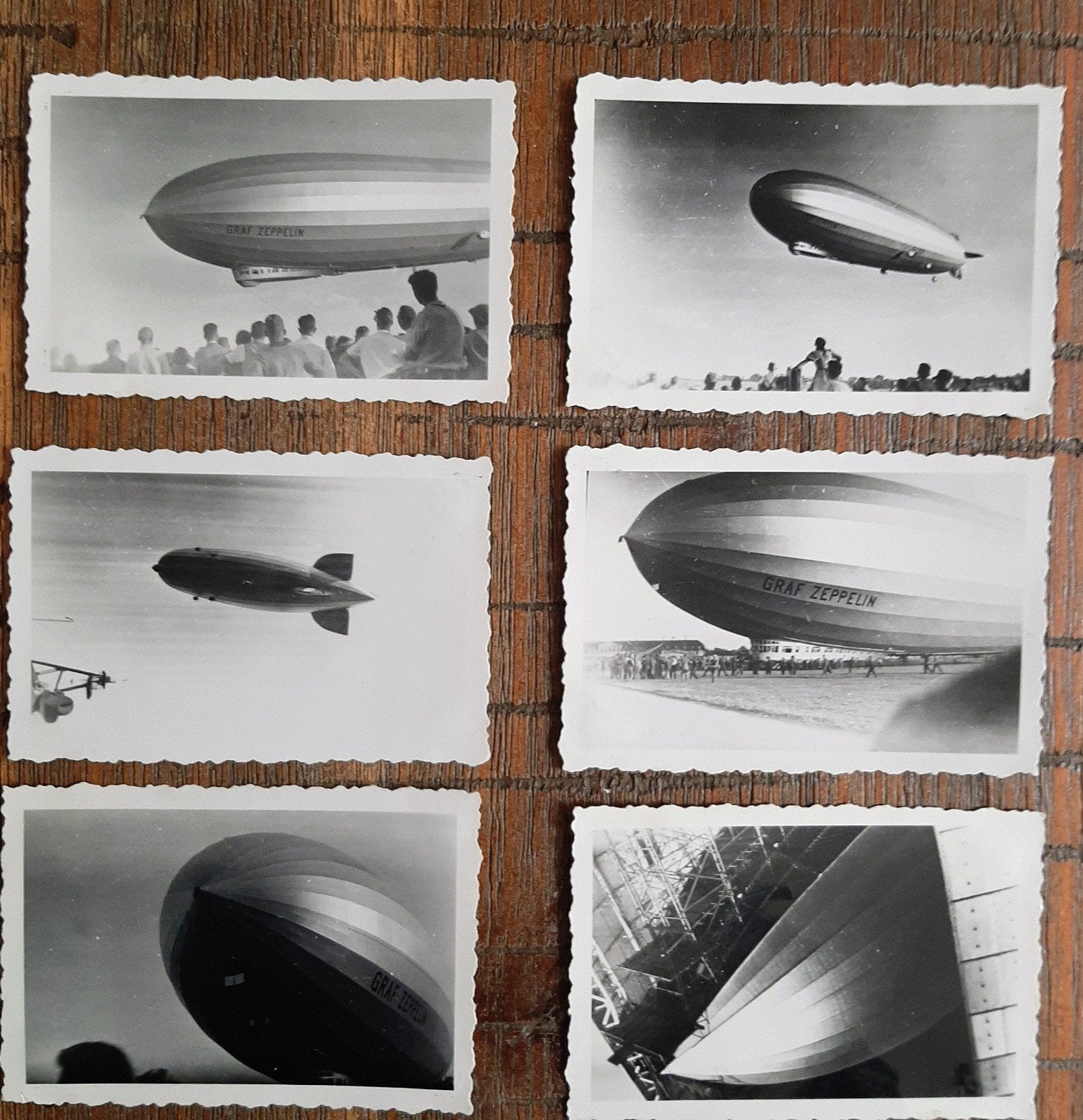 Graf Zeppelin vintage originele foto's verzamelaarsobject, Foto, Ophalen of Verzenden, Zo goed als nieuw, Voor 1940