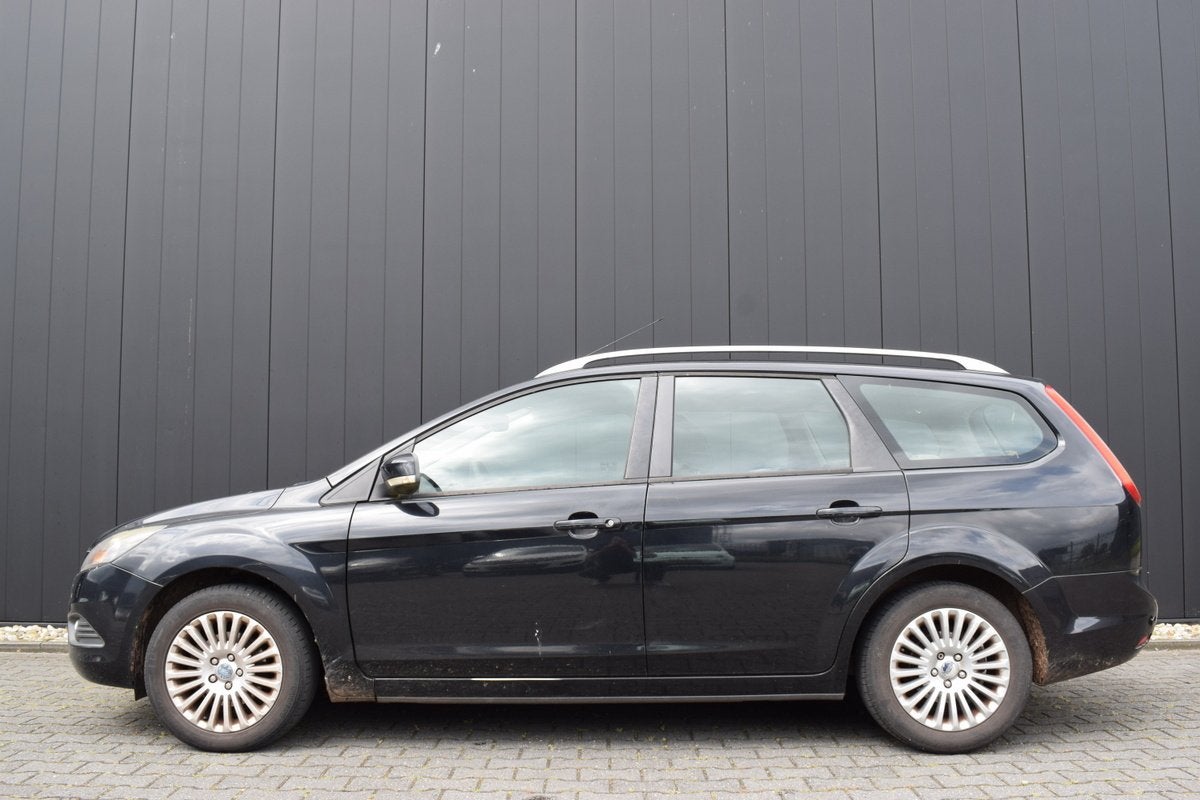 Ford FOCUS Wagon 1.8 Titanium Flexi Fuel GEEN APK | ECC | Fu, Auto's, Stof, Gebruikt, Zwart, 4 cilinders