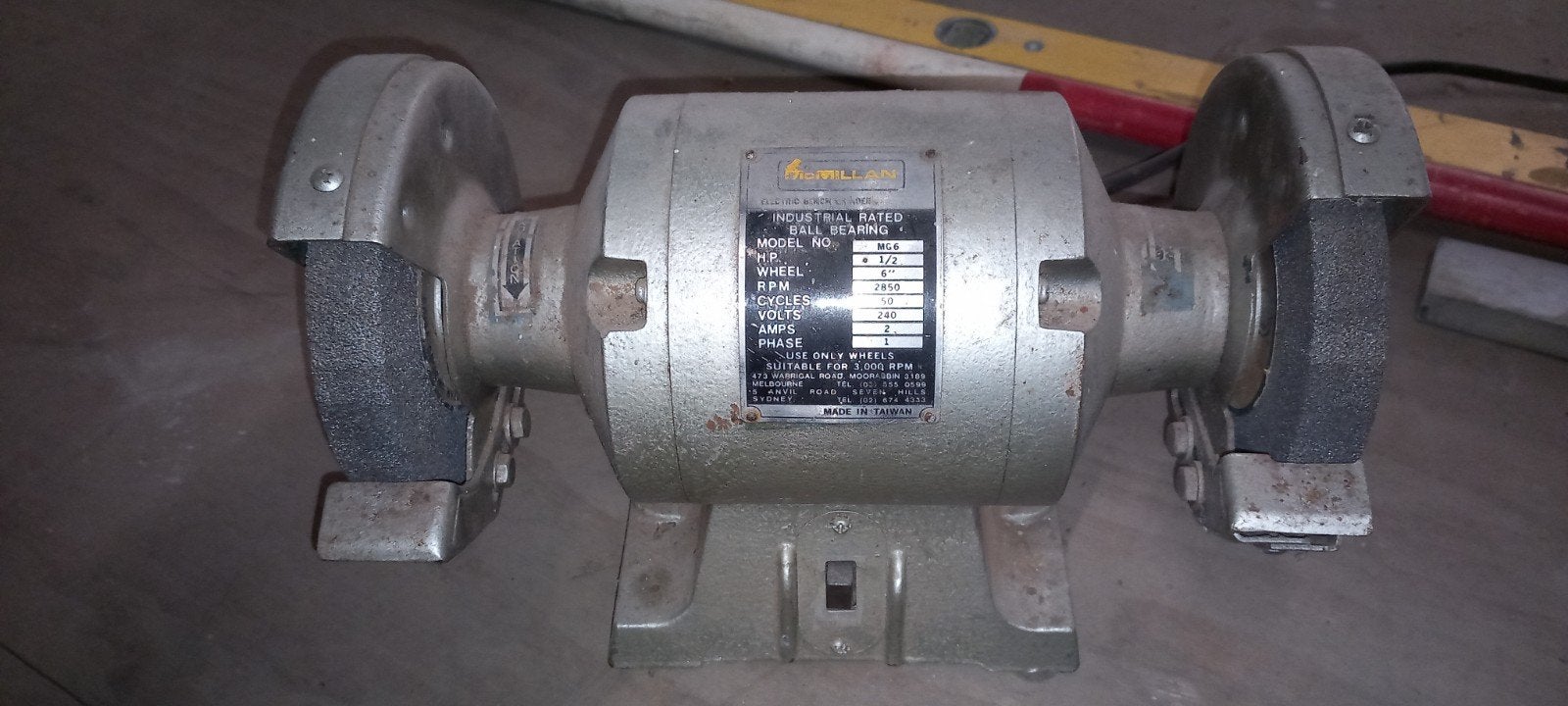 Slijpmachine, Ophalen, Gebruikt, Metaaldraaibank