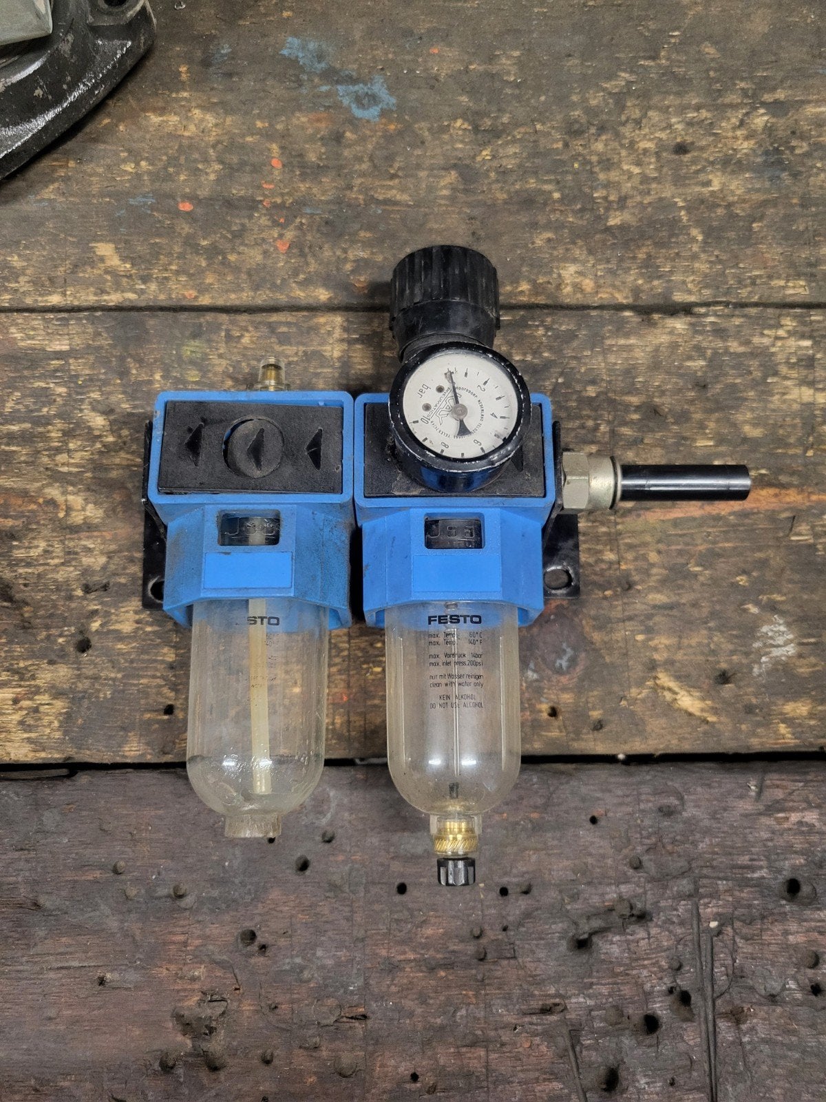 festo reduceer smeer toestel 3/8 aansluiting, Doe-het-zelf en Verbouw, Compressors, Minder dan 25 liter, Ophalen of Verzenden