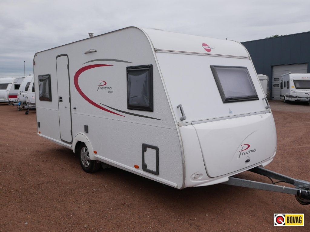 Bürstner Premio 450 TS Incl. mover, Caravans en Kamperen, Rondzit, Bedrijf, 750 - 1000 kg, 5 tot 6 meter