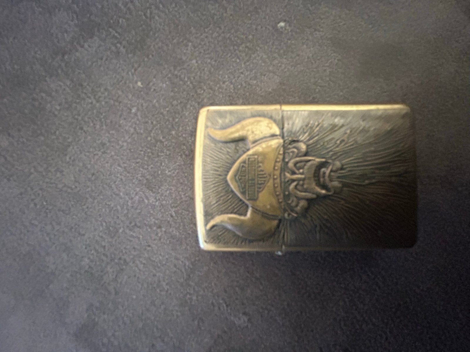 Harley Davidson Aansteker - Viking Helm Design, Ophalen of Verzenden, Gebruikt, Aansteker