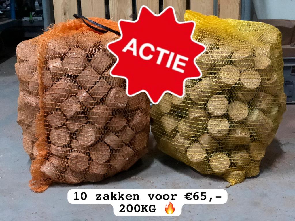 Hout briketten houtbriketten hardhout kachel vuurkorf briket, Tuin en Terras, Haardhout, 6 m³ of meer, Ophalen, Overige houtsoorten