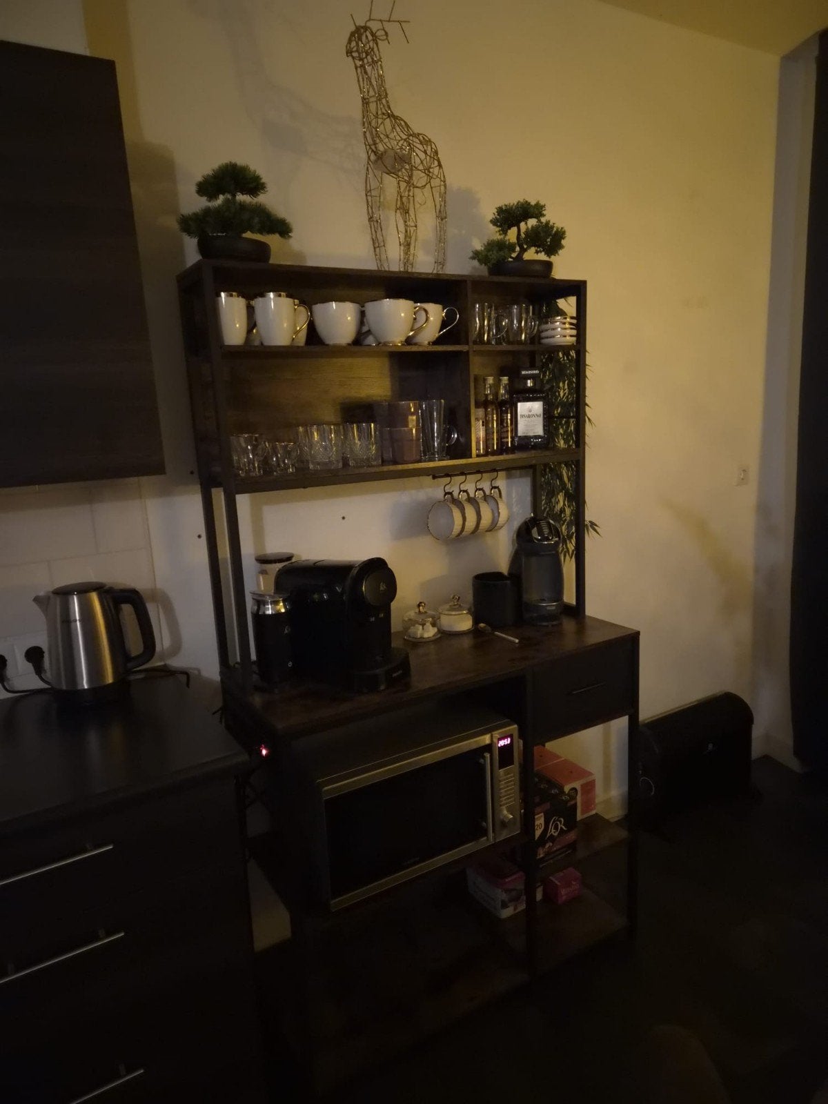 Koffiebar, Huis en Inrichting, Kasten | Wandmeubels, Ophalen, 25 tot 50 cm, Minder dan 150 cm, Minder dan 100 cm