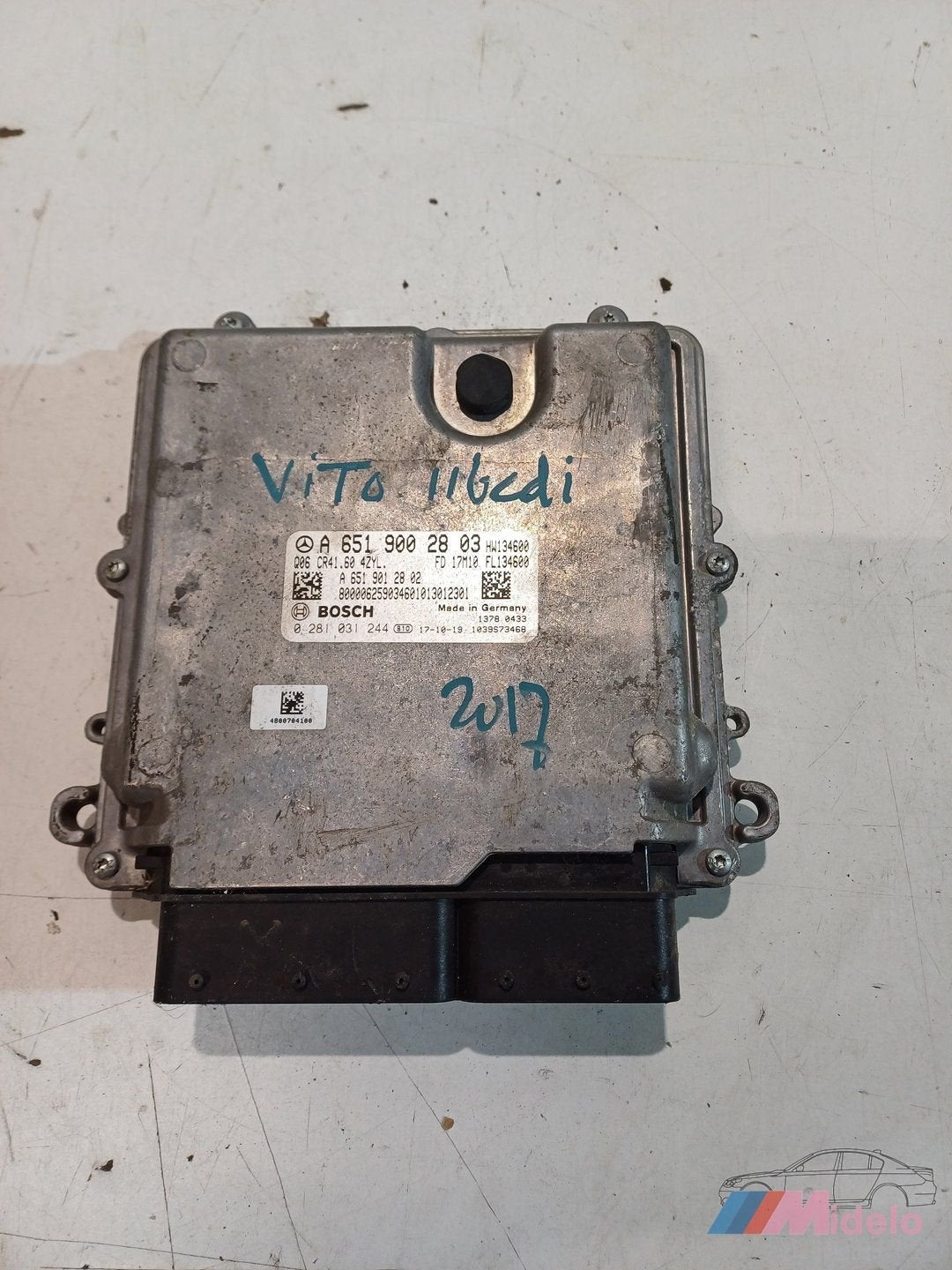 inspuit computer vito 116cdi bj 2017 artikelnr a6519002803, Auto-onderdelen, Elektronica en Kabels, Gebruikt, -, Ophalen of Verzenden