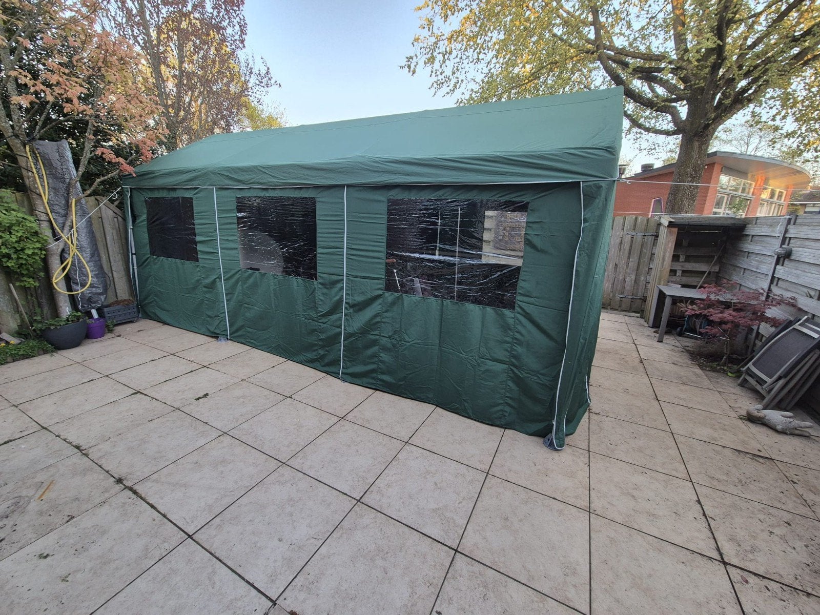Partytent 6x3 meter, Ophalen, Gebruikt, 5 tot 8 meter