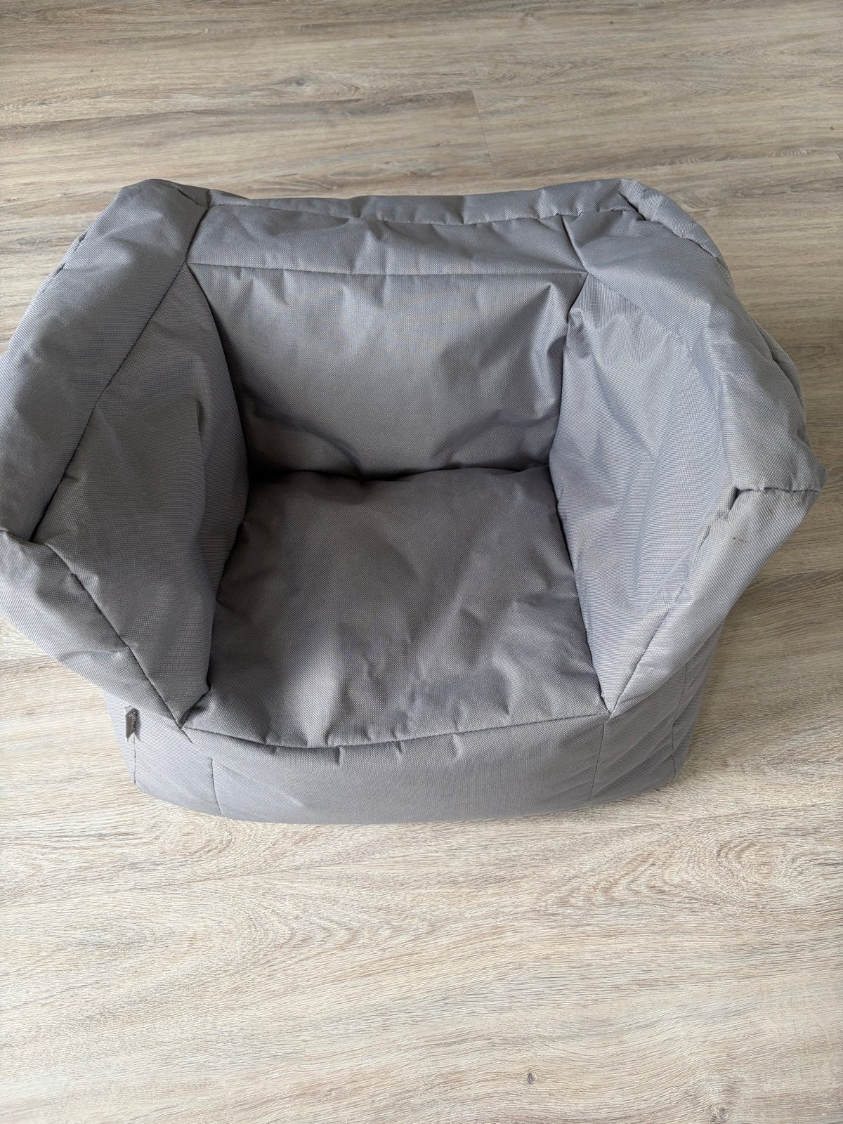 Jollein Fauteuiltje Beanbag Storm Grey, Ophalen, Grijs, Eén