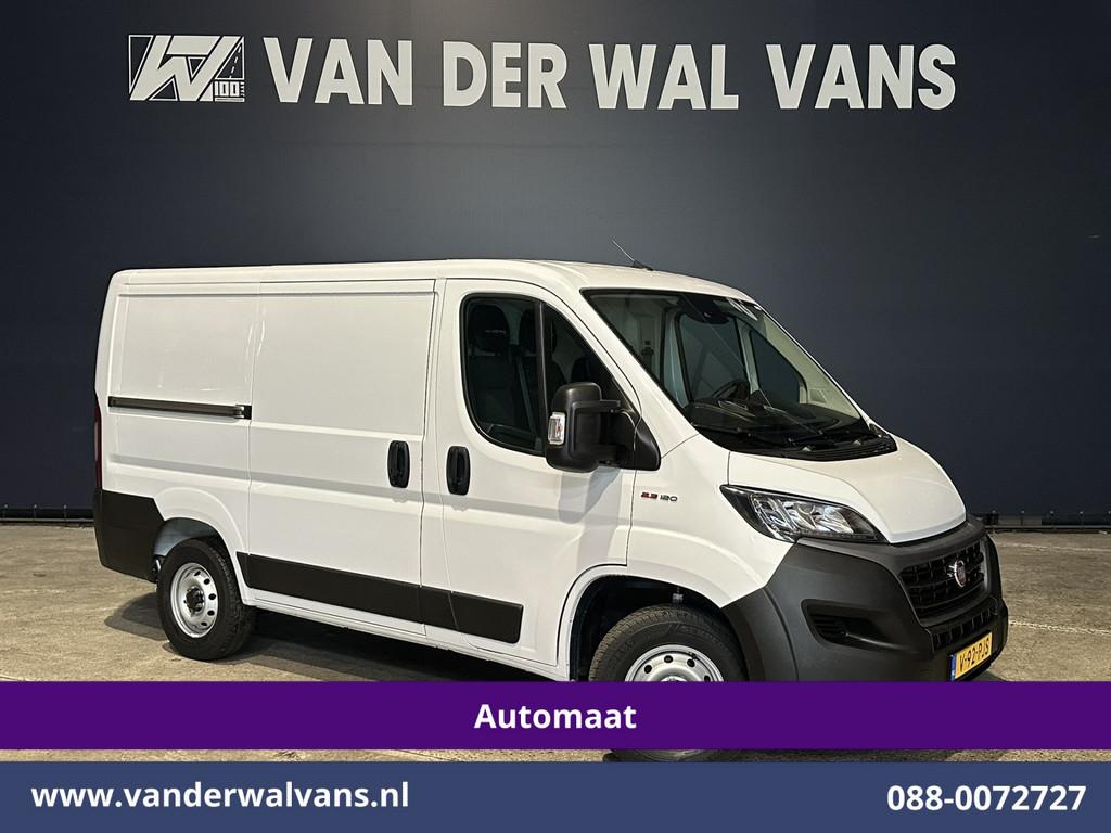 Fiat Ducato 2.2 MultiJet 141pk Automaat L1H1 Euro6 Airco | N, Auto's, Bestelauto's, Stof, Gebruikt, 2500 kg, Wit