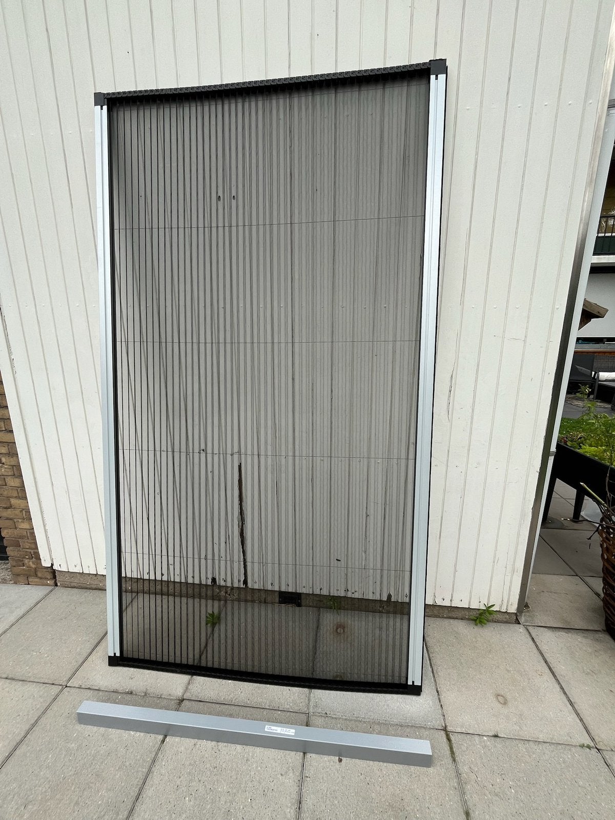 hamstra hordeur in plissé (zo goed als nieuw) 232x130, Luxaflex, Wit, Ophalen of Verzenden, Zo goed als nieuw