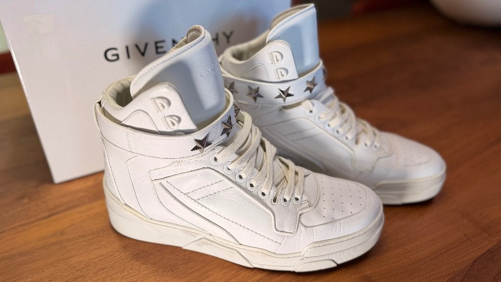 GIVENCHY Tyson Sneakers White 100% Kalfsleer, Kleding | Heren, Schoenen, Verzenden, Wit, Sneakers of Gympen, Givenchy