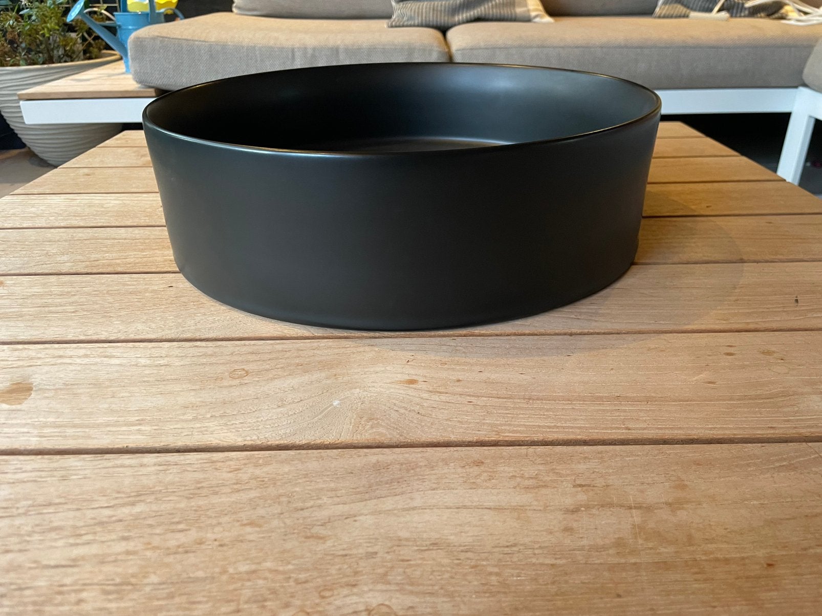 Waskom Rond Luca Luce1622MB 39,4x39,4x11,5 Nieuw!, Ophalen of Verzenden, Nieuw, Wastafel