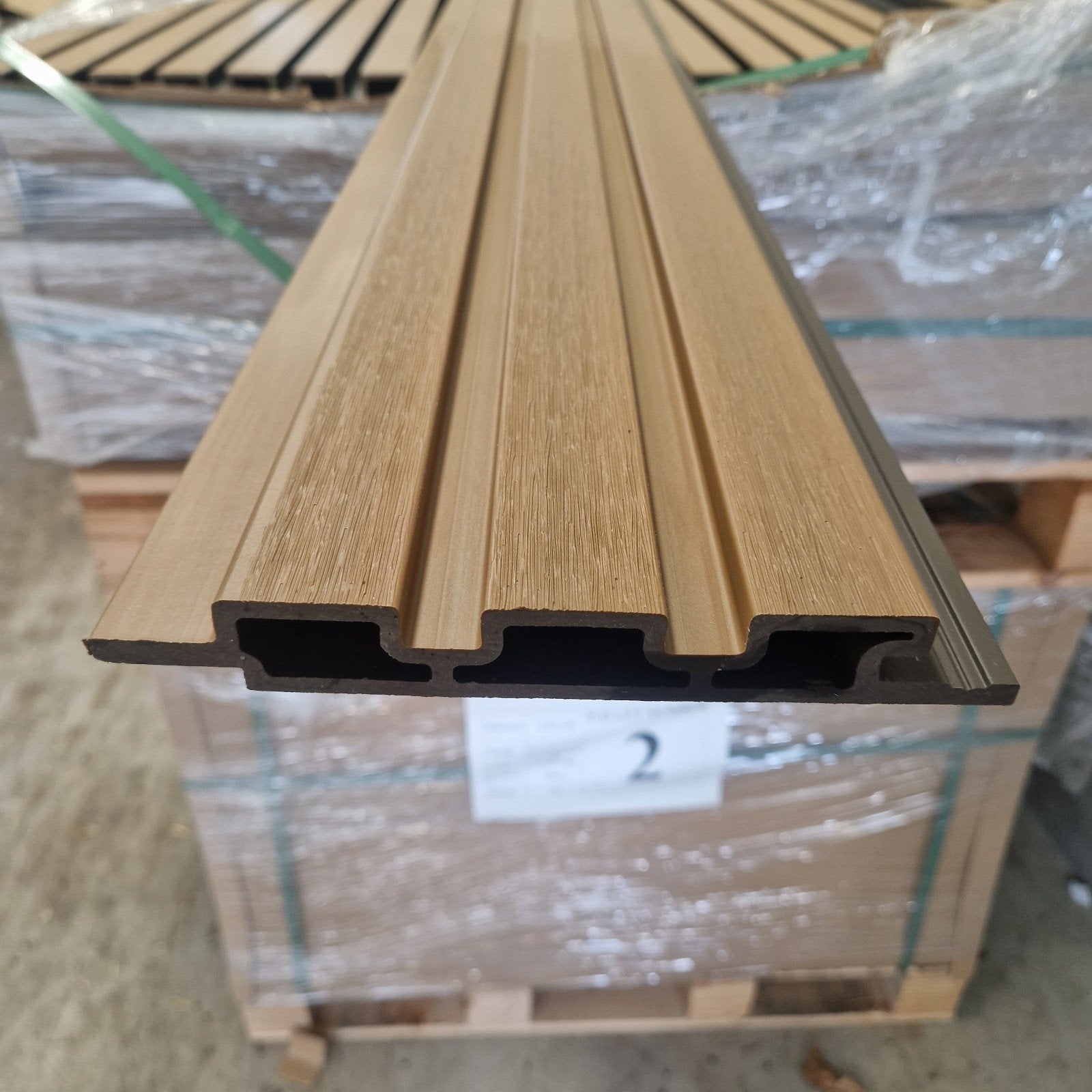 composiet Gevelbekleding  walnoot, Ophalen of Verzenden, Nieuw, 250 cm of meer, Planken