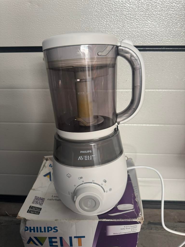 Philips avent stomer + avent bakjes, Kinderen en Baby's, Babyvoeding en Toebehoren, Ophalen of Verzenden, Zo goed als nieuw, Overige typen