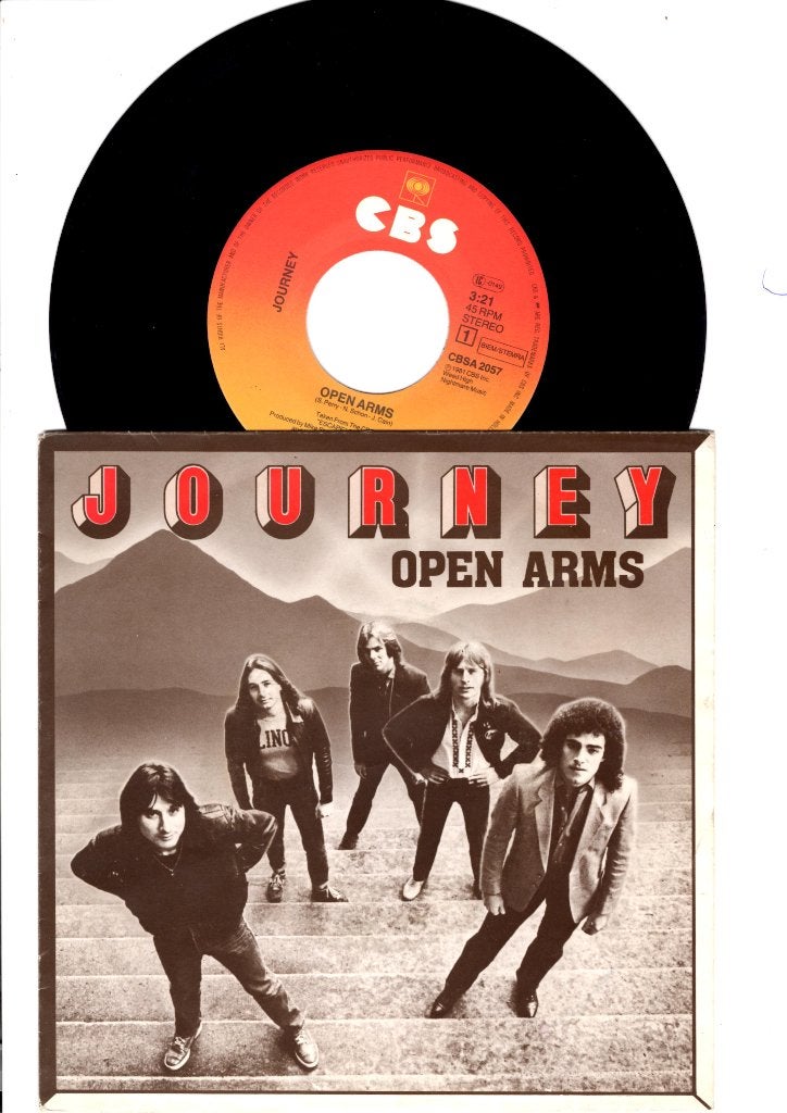 JOURNEY     -     OPEN ARMS     ///     LITTLE GIRL    [7''], Cd's en Dvd's, Vinyl Singles, Gebruikt, 7 inch, Pop, Overige typen
