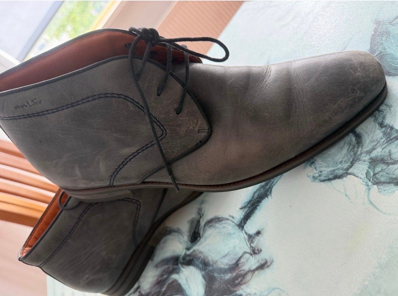 Van Lier Nette Schoenen - Maat 7.5 (41.5), Ophalen of Verzenden, Gedragen, Bruin, Veterschoenen