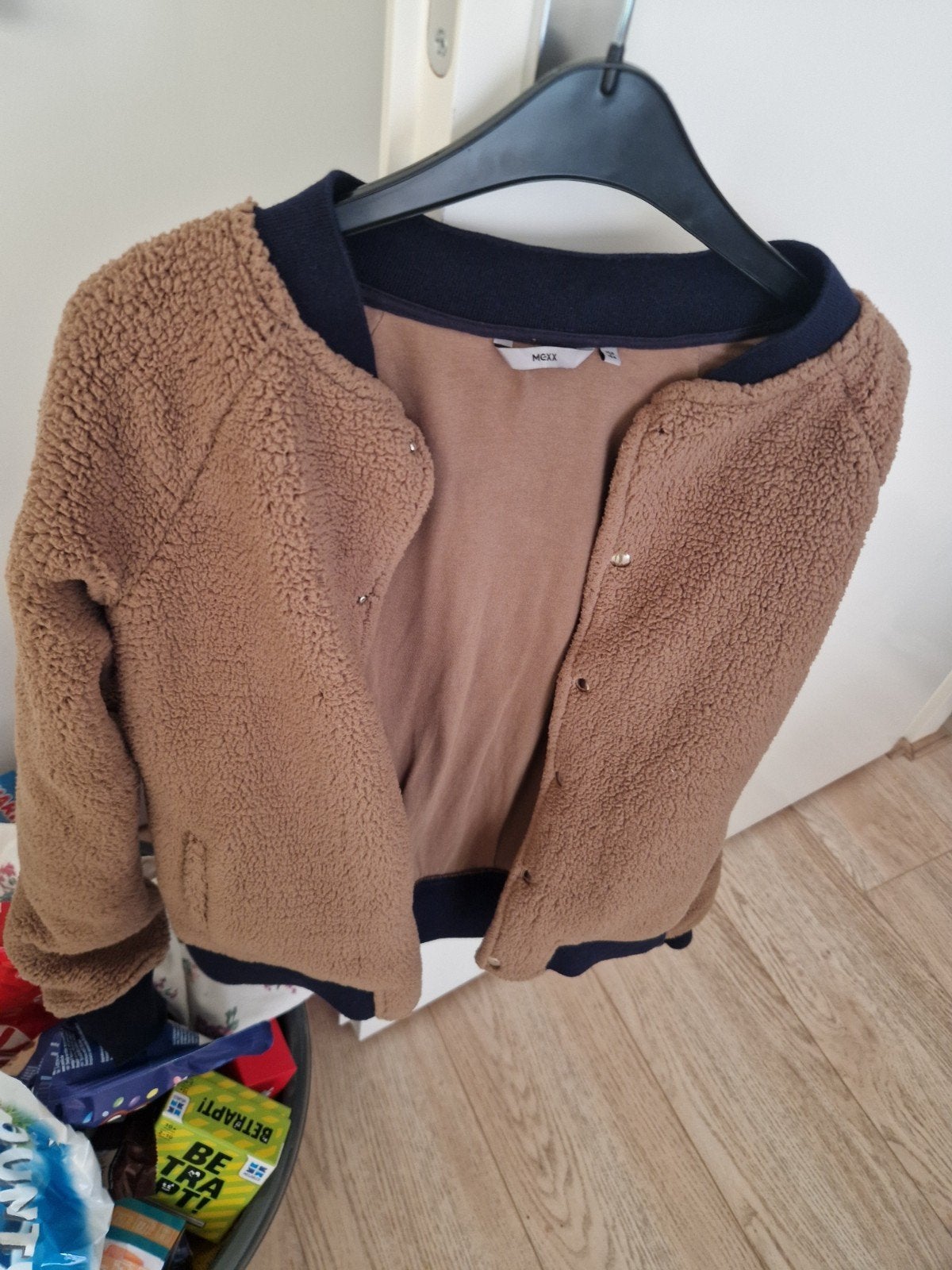 Mexx teddy jas maat 158/164 - Nieuwstaat (drukknoop defect), Mexx, Jongen of Meisje, Ophalen of Verzenden, Zo goed als nieuw