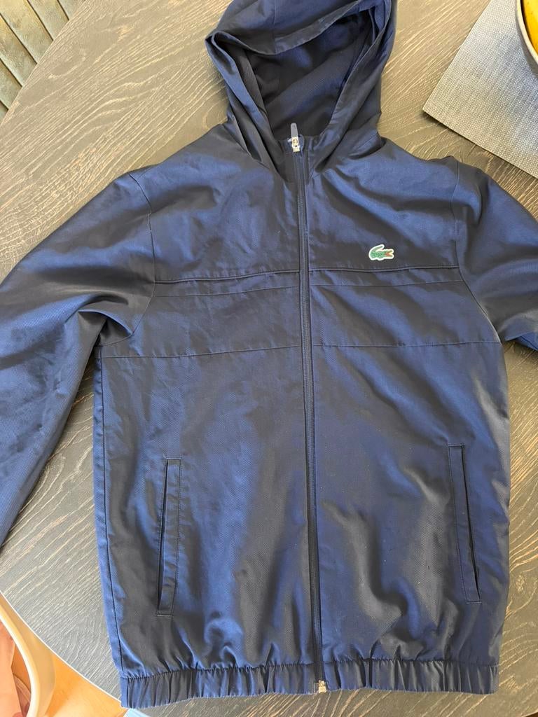 Lacoste jas maat s, Ophalen of Verzenden, Zo goed als nieuw, Blauw