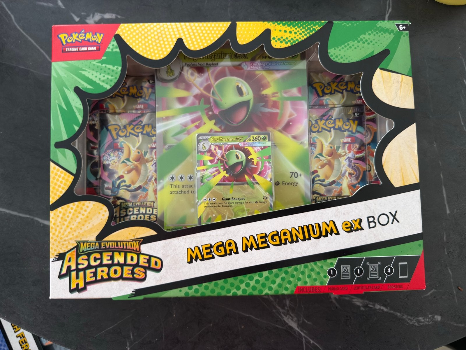 Pokémon Mega Meganium EX Box - Ascended Heroes, Hobby en Vrije tijd, Verzamelkaartspellen | Pokémon, Ophalen, Nieuw, Overige typen