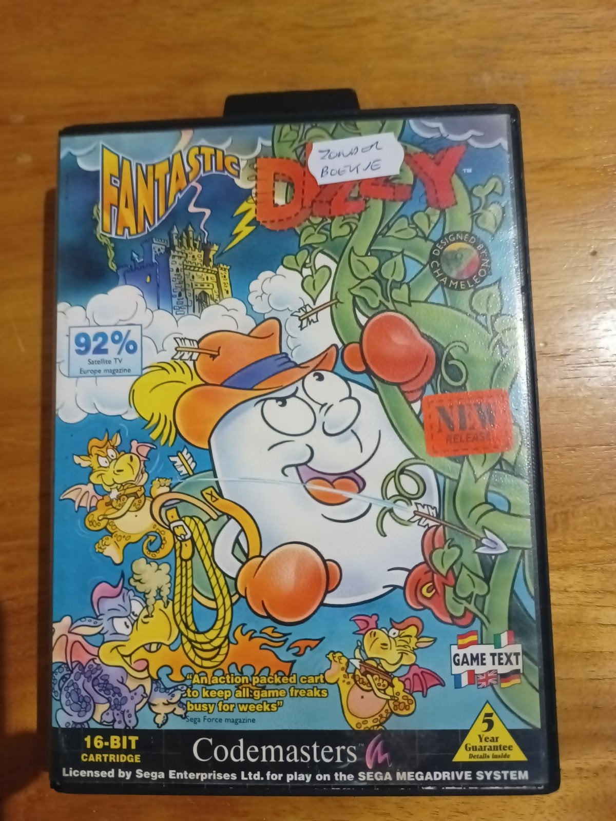 Fantastic Dizzy SEGA Mega Drive, Avontuur en Actie, Gebruikt, 1 speler, Ophalen of Verzenden