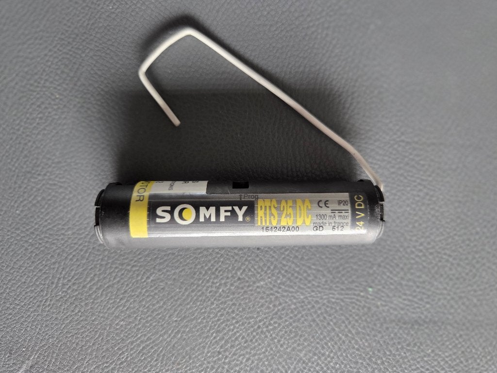 SOMFY RTS 25 DC, Ophalen of Verzenden, Wit, Minder dan 100 cm, Minder dan 100 cm