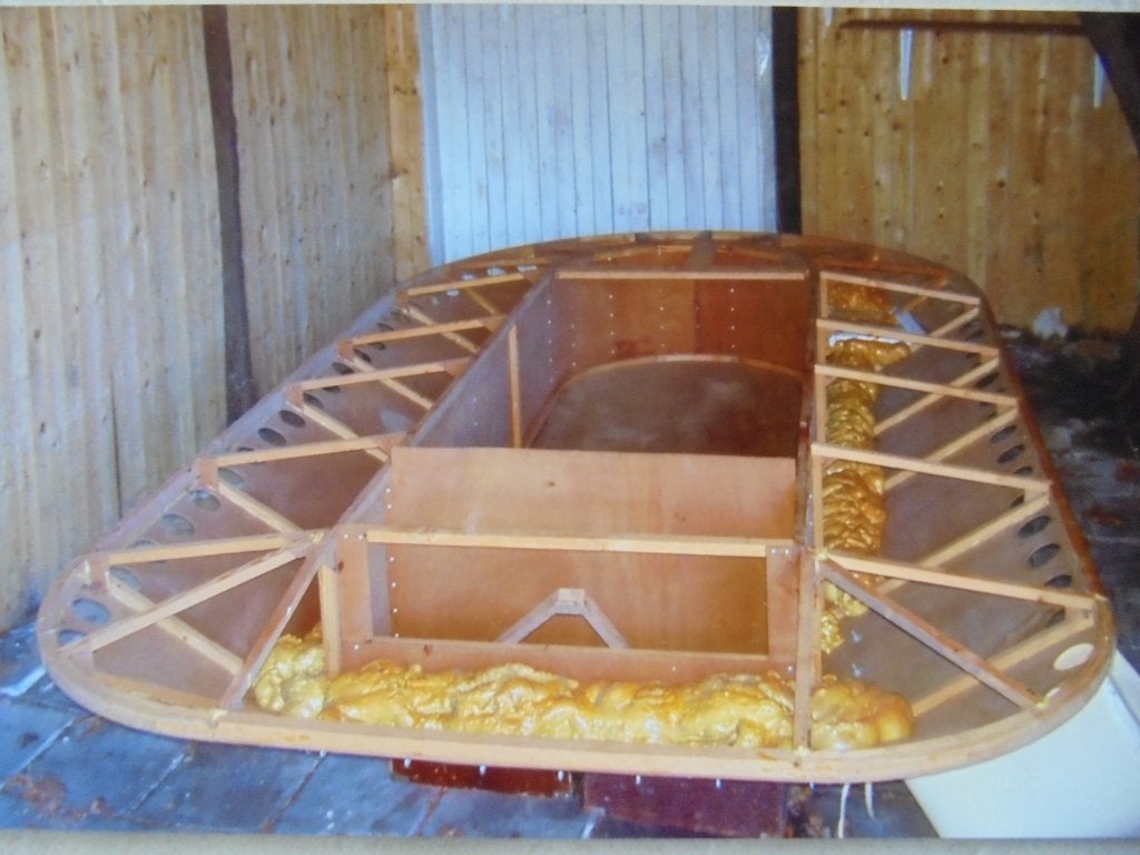 hovercraft in aanbouw met bouwtekeningen, Ophalen of Verzenden