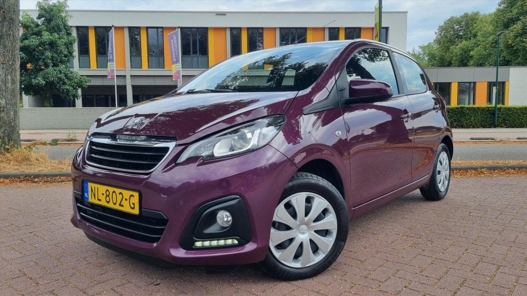 Peugeot 108 1.0 e-VTi 5drs Active 54dkm! Airco Bluetooth, Auto's, Gebruikt, Overige kleuren, 4 stoelen, Origineel Nederlands