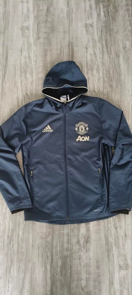 Adidas Manchester United Trainingsjack - Voetbal - 2016, Maat S, Ophalen of Verzenden, Zo goed als nieuw, Trainingspak