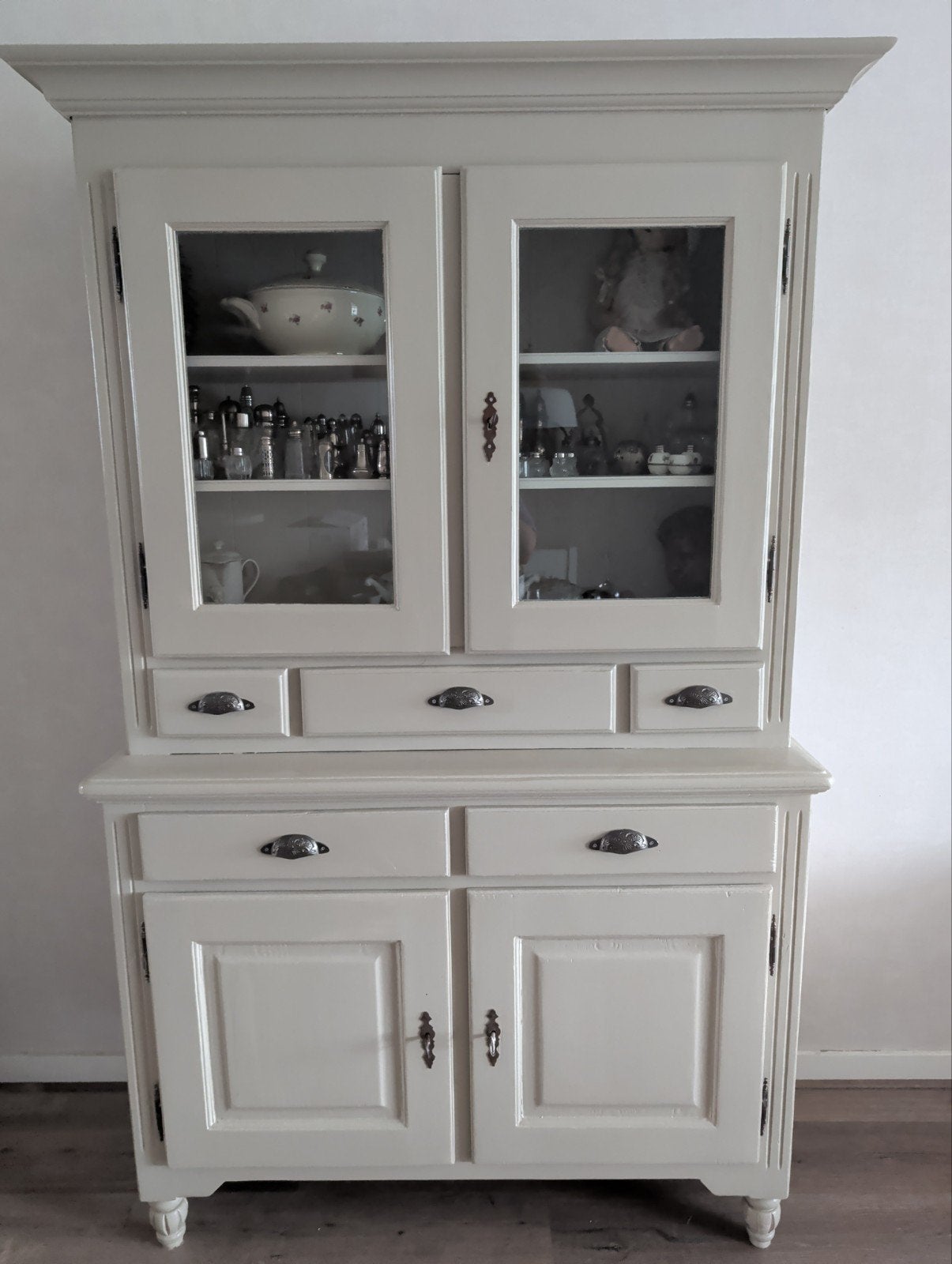 Prachtige oude servieskast, Ophalen, Gebruikt, Antieke kast, 25 tot 50 cm