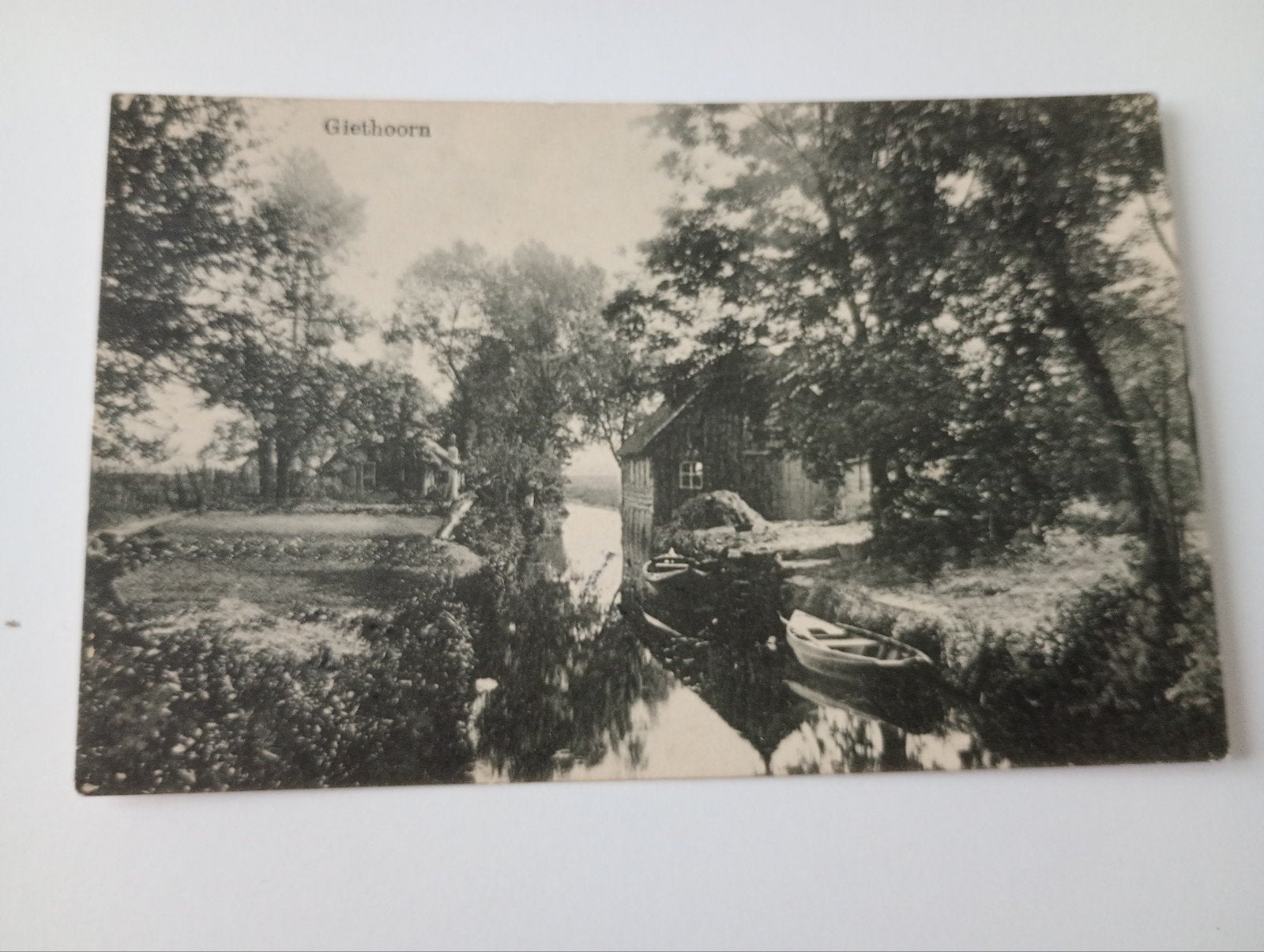 Giethoorn 1918, Ophalen of Verzenden, Voor 1920, Gelopen, Overijssel