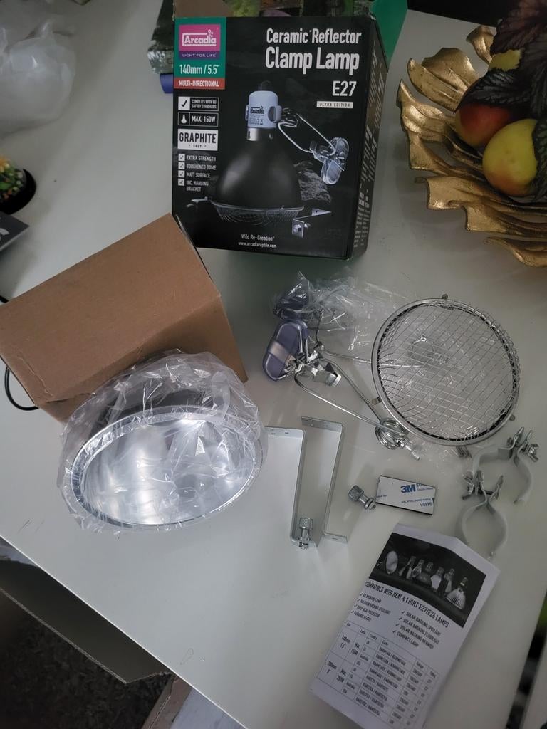 Warmtelamp houder complete set nieuw, Ophalen of Verzenden, Nieuw