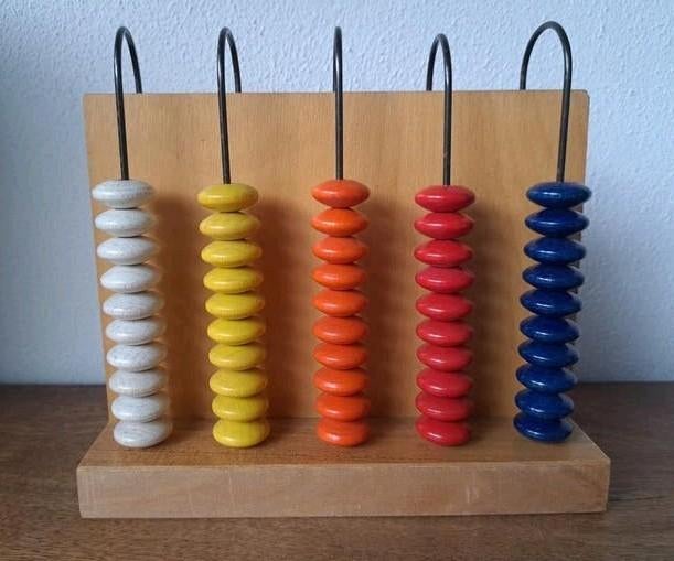 Houten abacus telraam Jegro BV, Ophalen of Verzenden, Zo goed als nieuw