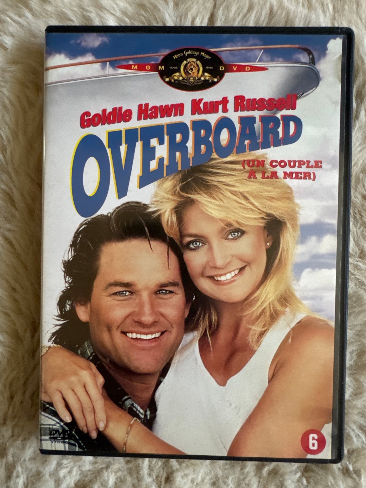 Overboard (Un Couple à la Mer) DVD - Goldie Hawn, Kurt Russe, Engels, Nederlands, Romantische komedie, Ophalen of Verzenden