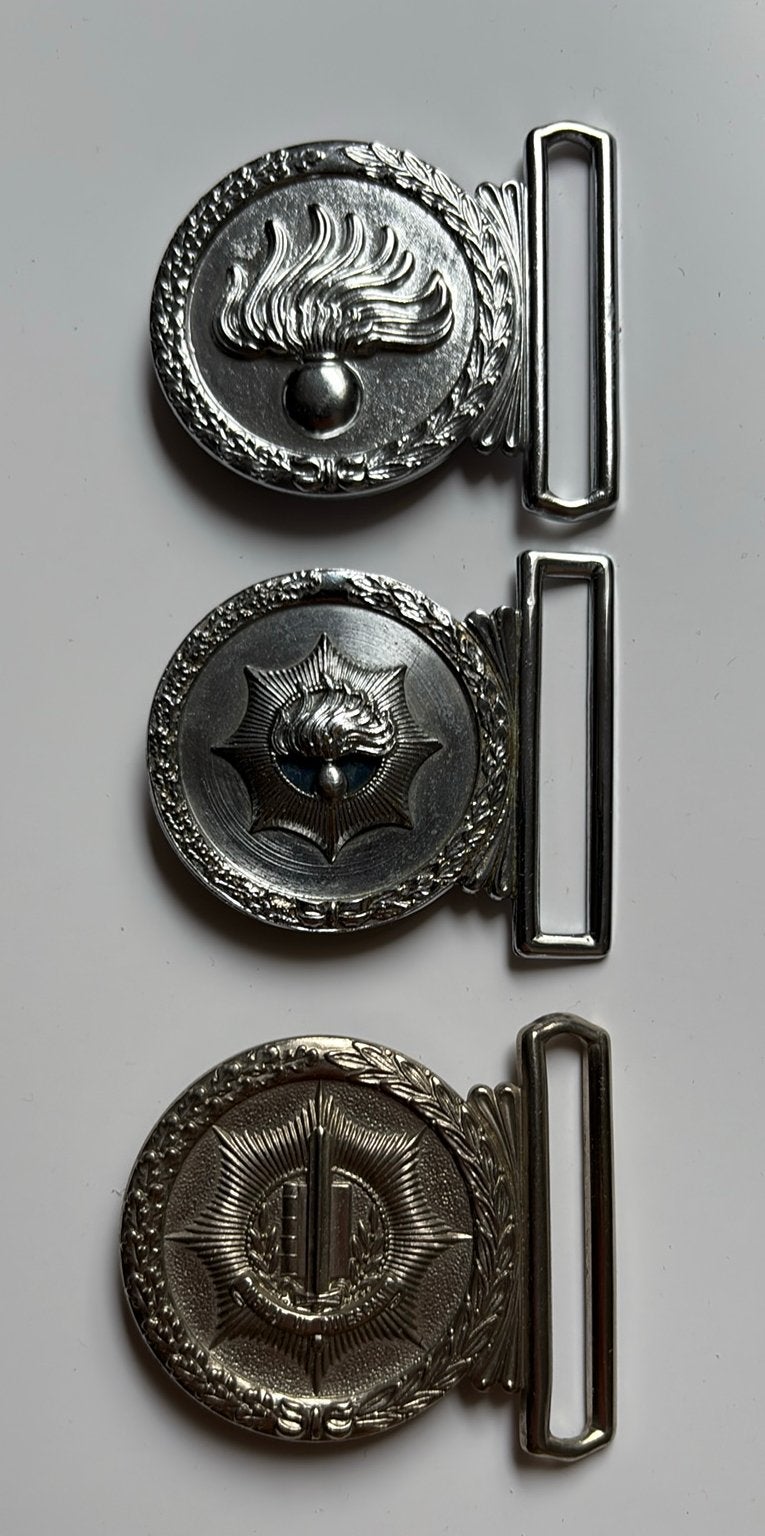 Koppel gespen politie, Ophalen of Verzenden, Nederland, Embleem of Badge
