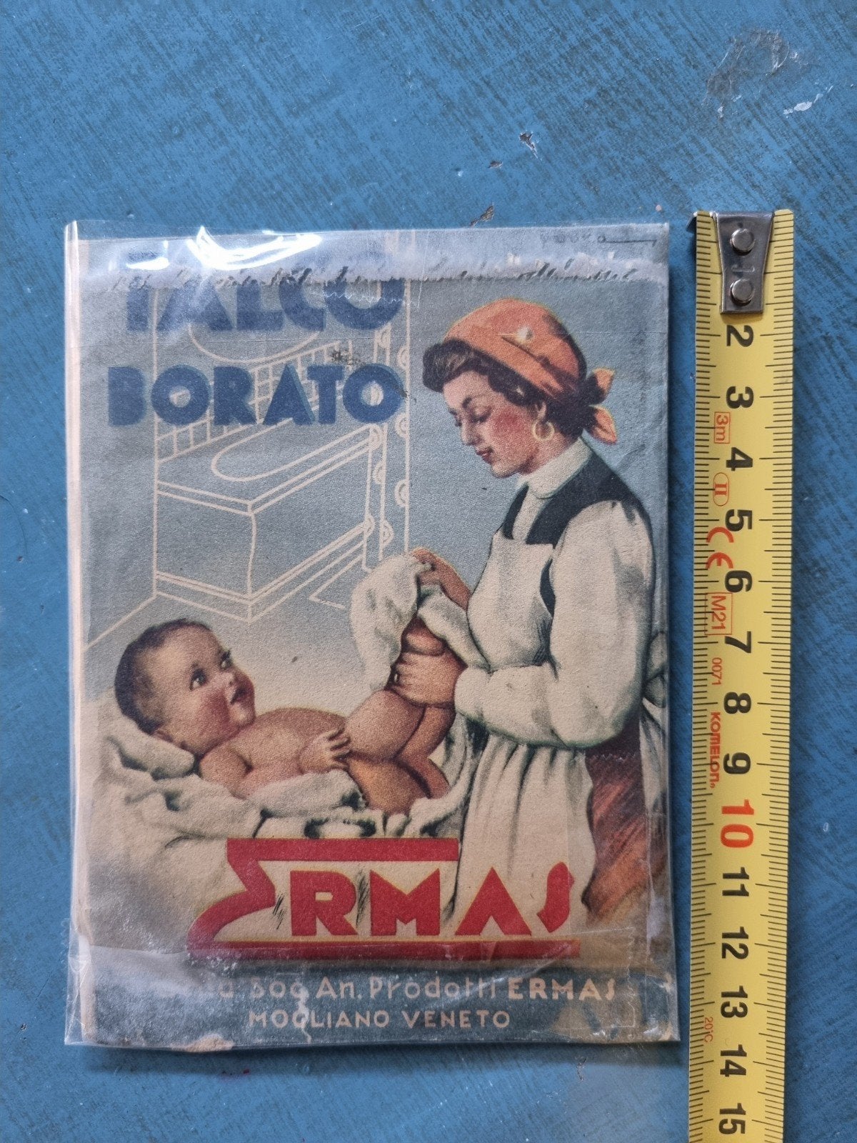 Talco  Borato  Oude babypoeder., Ophalen of Verzenden