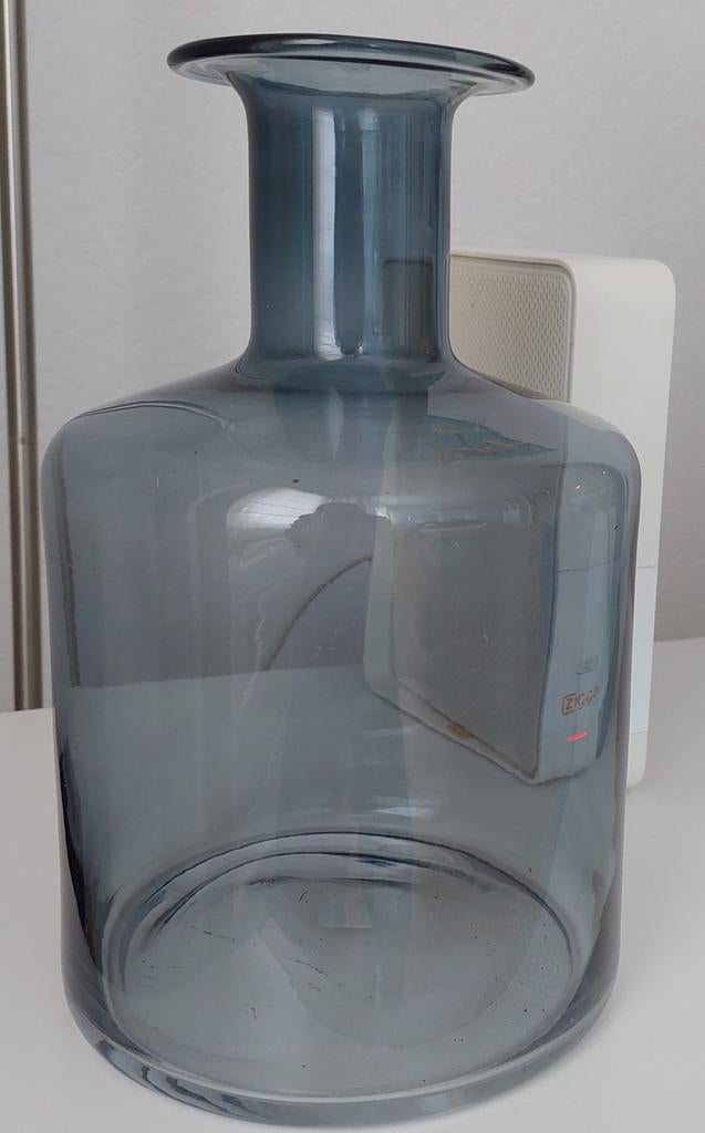 Mooie Ikea vaas blauw, Ophalen, Nieuw, Blauw, Glas