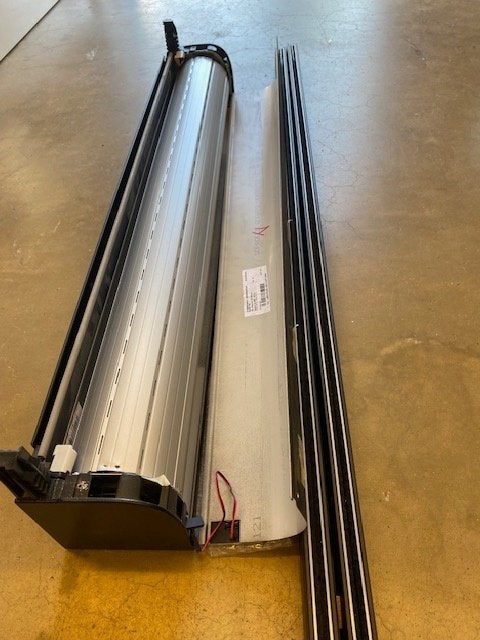 Rolluik, Doe-het-zelf en Verbouw, Rolluiken, 100 tot 150 cm, Nieuw, Ophalen of Verzenden, Elektrische bediening