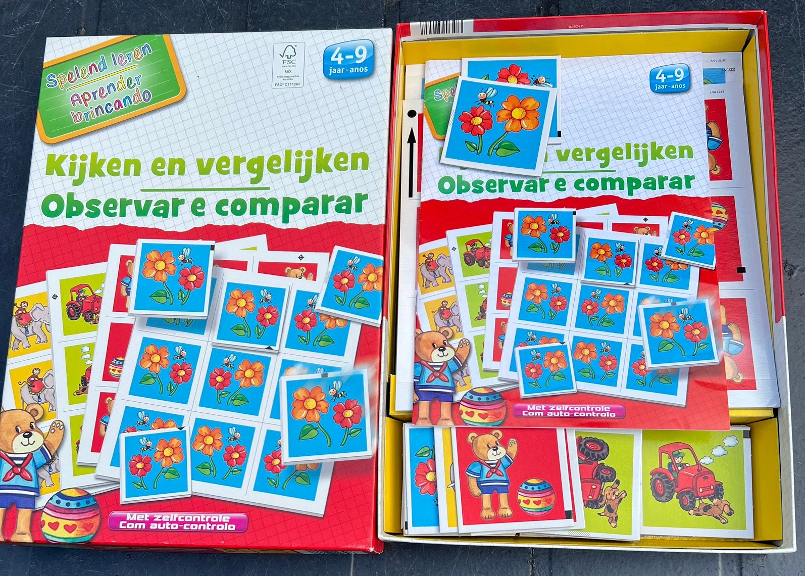 Spelend leren, Ophalen, Zo goed als nieuw
